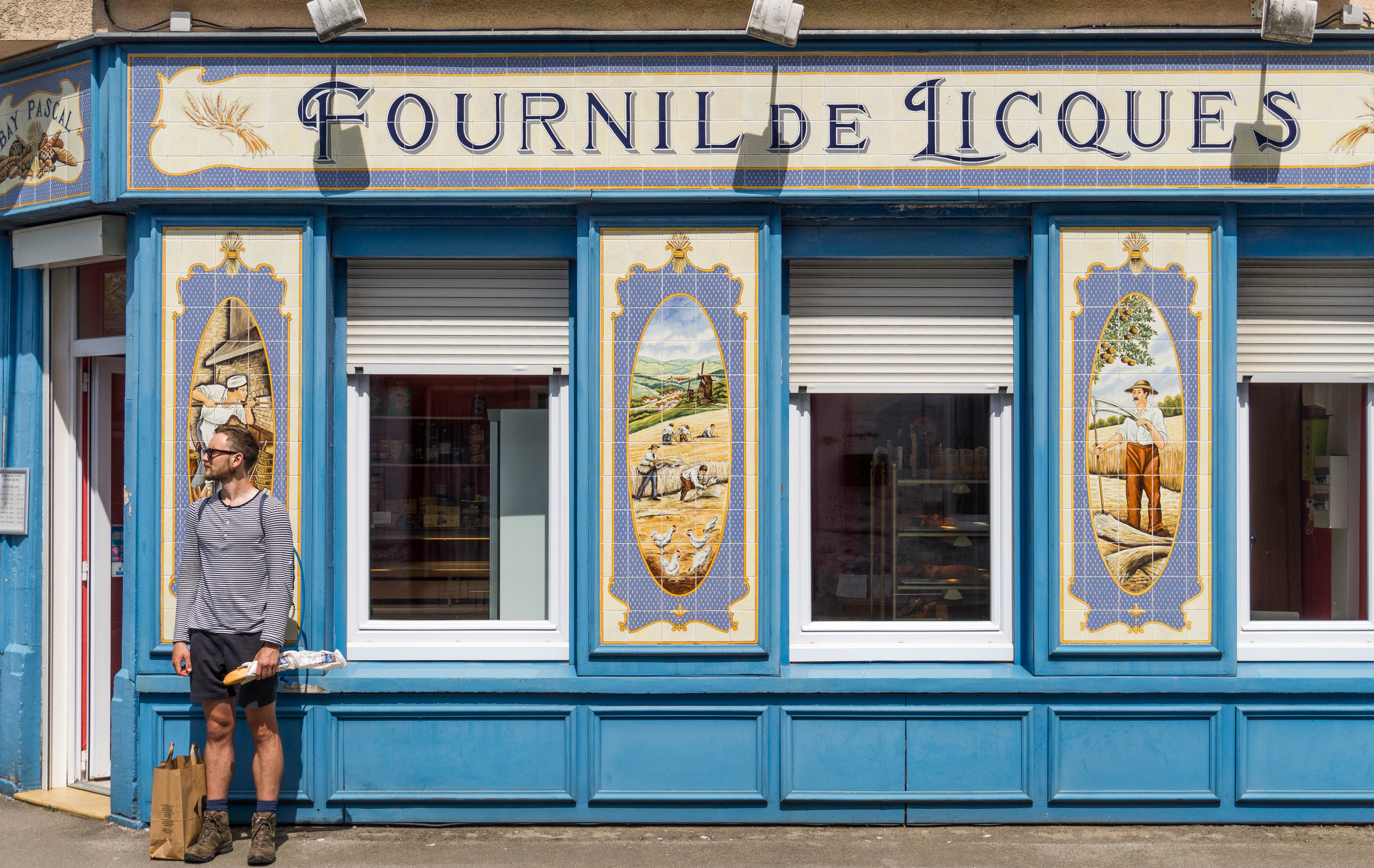 Via Francigena rest day in Pas-de-Calais, France involves visits to a local bakery