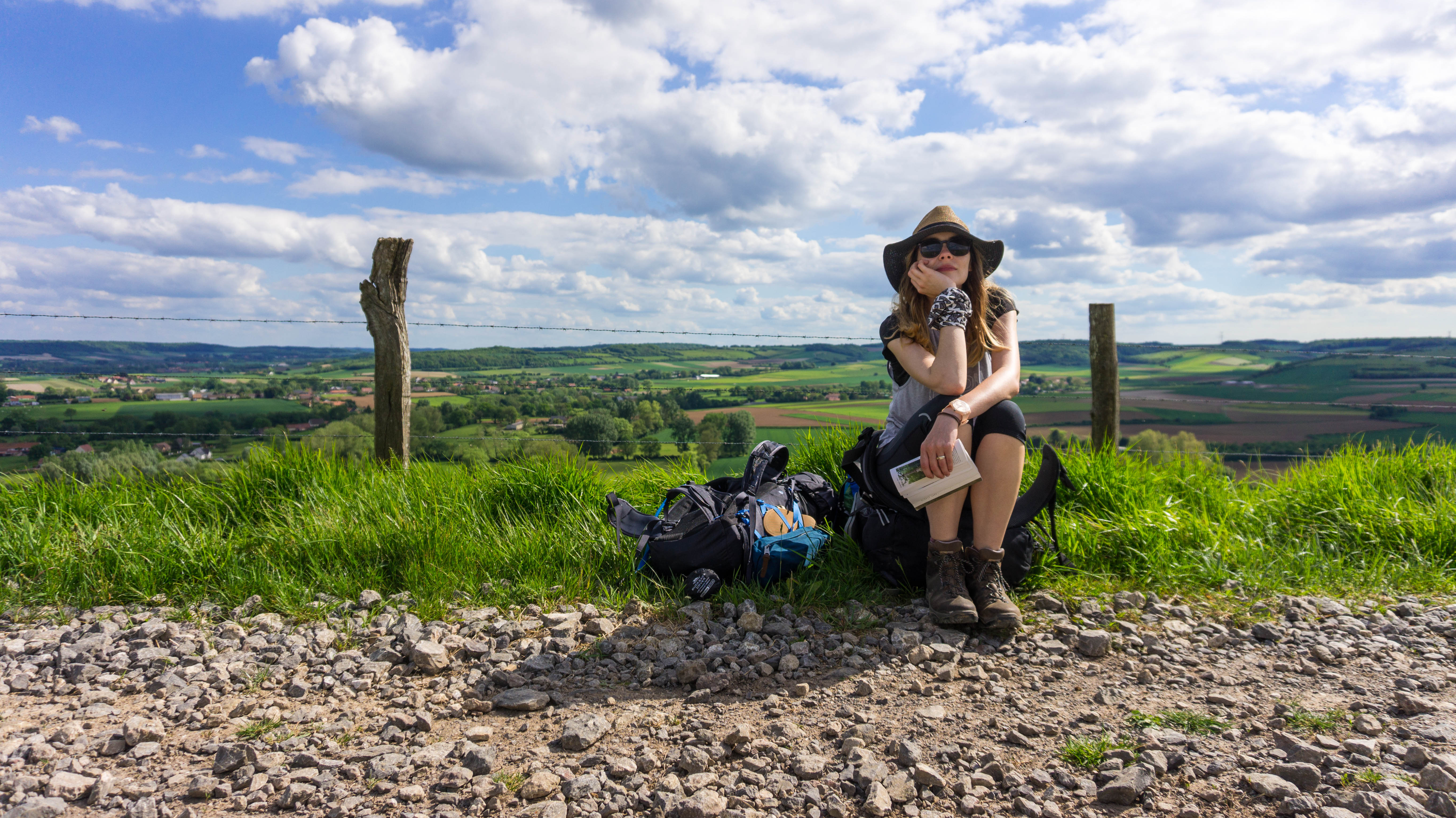 One month of walking the Via Francigena requires lots of rest