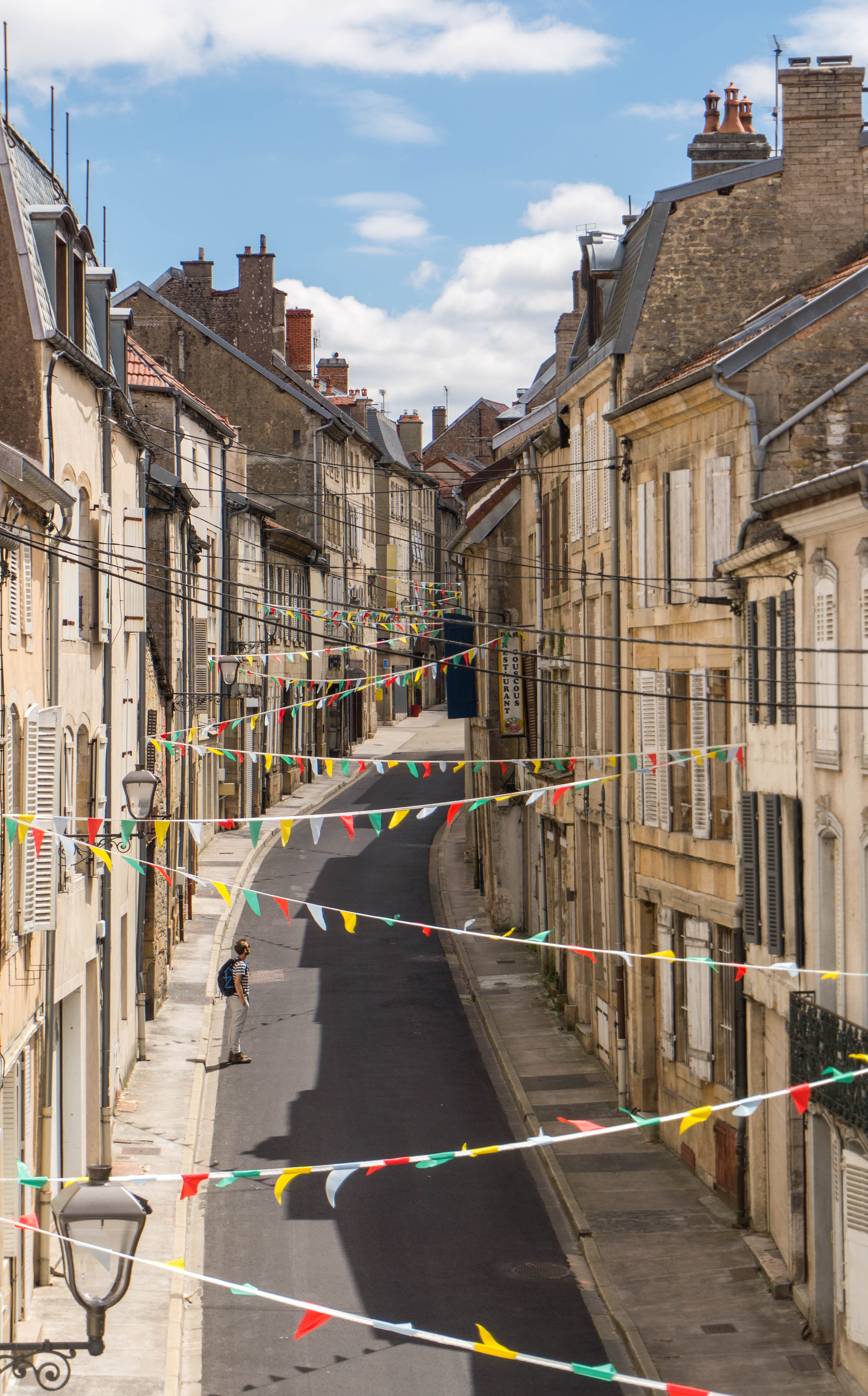 French Border Langres street
