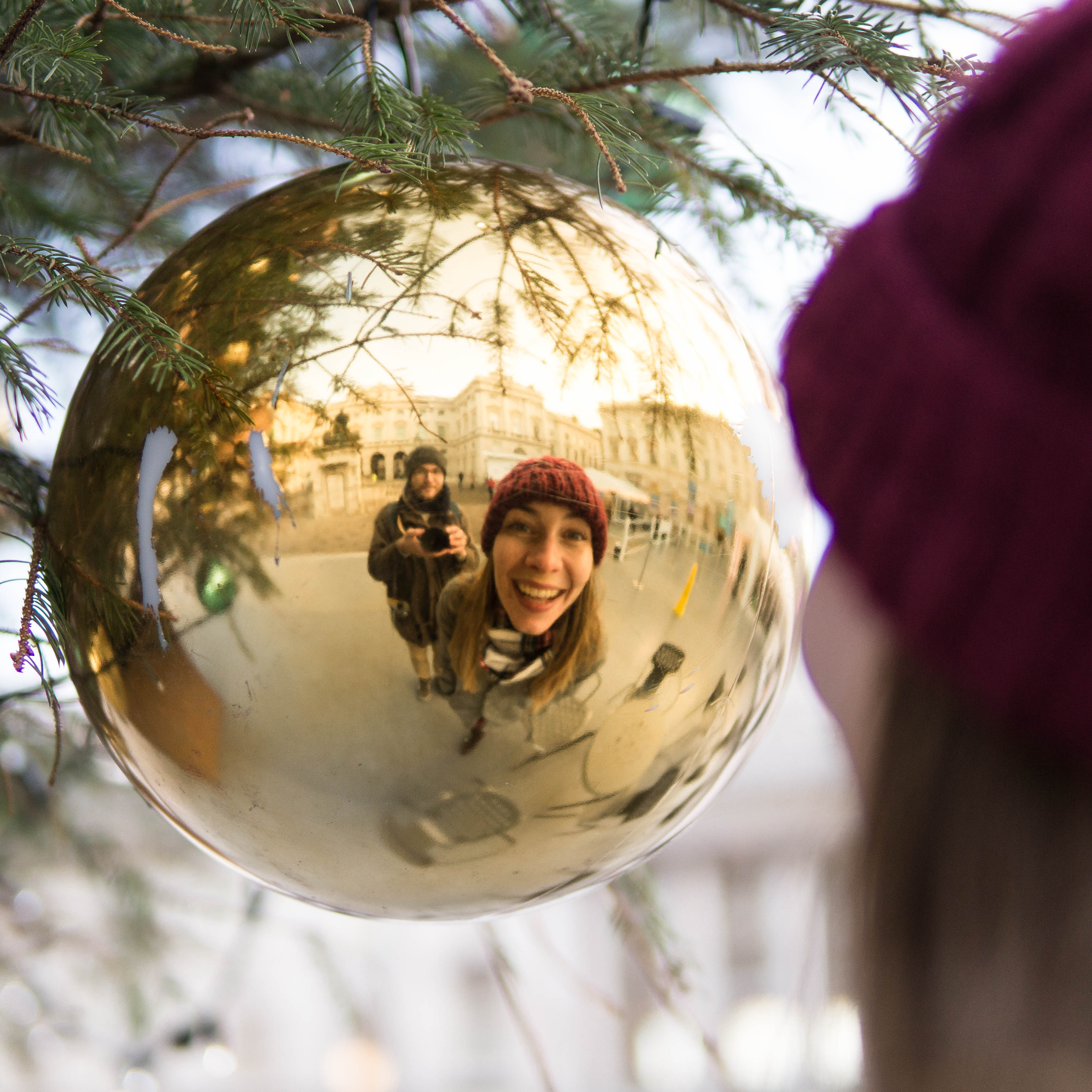 London Christmas lights walk - What if we walked?