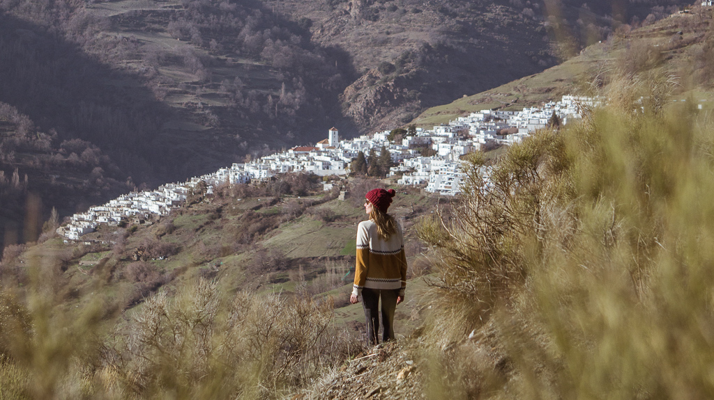 What are the white villages of the Alpujarras, Spain?