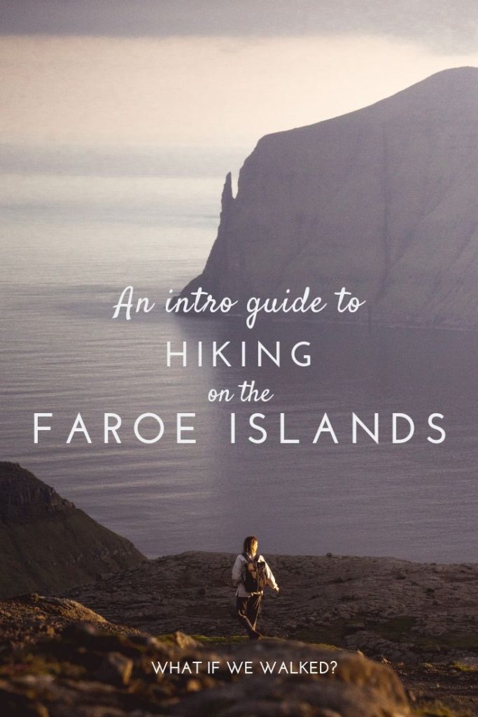 PIN for hiking on the Faroe Islands blog post